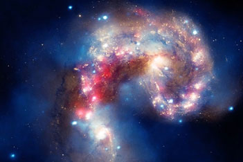  Massive Galaxy Collision, 2010, NASA/Wired.com 
