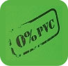  0% PVC (stamp on green) 