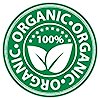  100% - ORGANIC (3x, green stamp) 