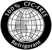  100% CFC-FREE Refrigerant 