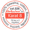  100% bawełna. cotton, Baumwolle, bavlna... Karat 8 (Ariadna, PL) 