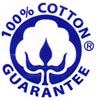  100% cotton guarantee 
