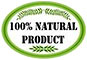  100% NATURAL PRODUCT (stock seal) 