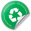  100% recycled material 