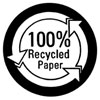  100% Recycled Paper 