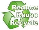  Reduce Reuse Recycle (green banner) 