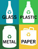  four basic recyclables 
