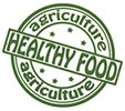  agriculture HEALTHY FOOD (green stamp) 