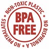  BPA FREE - NON-TOXIC PLASTIC - NO BISPHENOL A - NOP PHTHALATES 