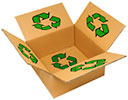  cardboard box recyclage 