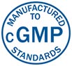  MANUFACTURED TO cGMP STANDARDS 