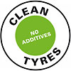  clean tyres / no additives 