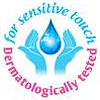  dermatologically tested for sensitive touch 