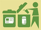  dispose waste properly 