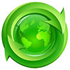  eco green globe cycled 