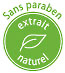 Sans paraben - extrait naturel (FR) 