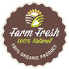  Farm Fresh [food] 100% Natural ORGANIC PRODUCT (stock seal) 