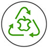  food recycling icon 