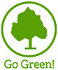  Go Green (tree icon)  
