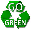 GO GREEN - do recycling 