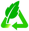  green leaf (cycle triangle) 