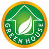  GREEN HOUSE (button) 