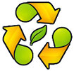  green recycling turns gold 