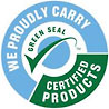  WE PROUDLY CARRY GREEN SEAL CERTIFIED PRODUCTS 