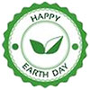  HAPPY EARTH DAY (can-stock seal) 