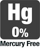  Hg 0% Mercury Free 