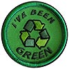  I'VE BEEN GREEN (Tolley Badges, UK) 