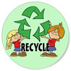  kids recycling 