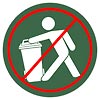  nie niszcz pojemników na śmieci 