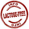  LACTOSE-FREE (stock info stamp) 