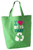 I (LOVE) BOYS THAT (bio)RECYCLE (bag print) 