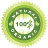  NATURAL 100% ORGANIC (stamp) 