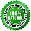  NO PRESERVATIVES ADDED - 100% NATURAL 