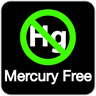  NO] Hg Mercury Free (on black) 