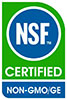  NSF CERTIFIED NON-GMO/GE 