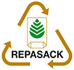 paper shopping bags (REPASACK, DE) 