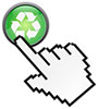  push recycling button 