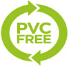  PVC FREE (2 green arrows) 