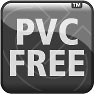  PVC FREE (dark-gray button) 