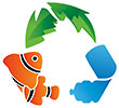  reuse - refill - recycle (re3.eco, eco branded logo) 