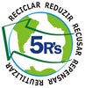  5 R's RECICLAR REDUZIR RECUSAR REPENSAR REUTILIZAR 