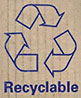  Recyclable (corrugated carton) 
