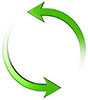  recyclage (2 arrows wheel, FR) 