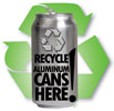  RECYCLE ALUMINIUM CANS HERE! (BS) 