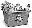  recycle bin (gravure) 