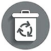  recycle bin (on gray dot) 